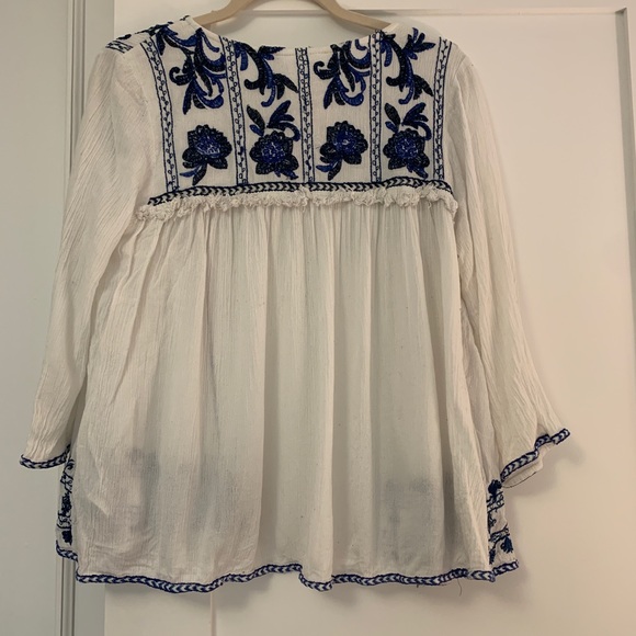 Embroidered kimono style jacket - Picture 6 of 6